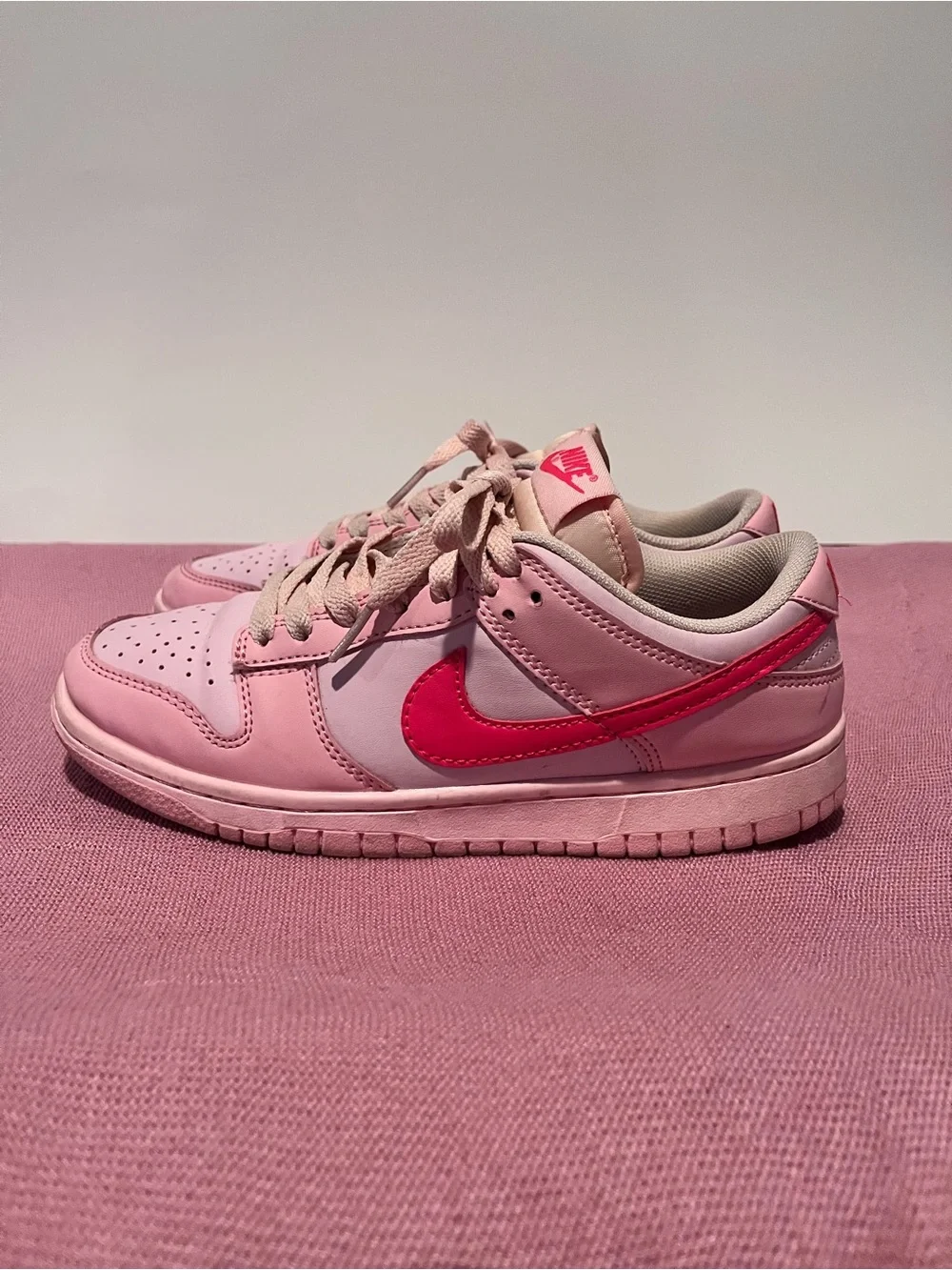 Nike Triple Pink Barbie Dunks